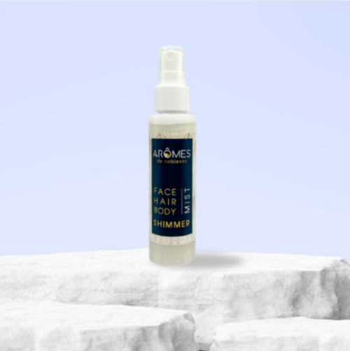body hair face mist shimmer aromesdenoblesse argyroupoli 100ml aromata